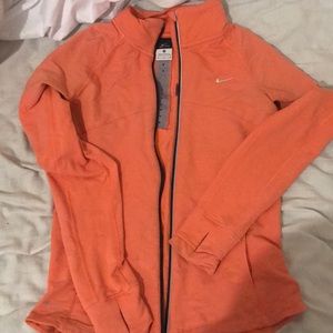 Coral Nike dri fit jacket